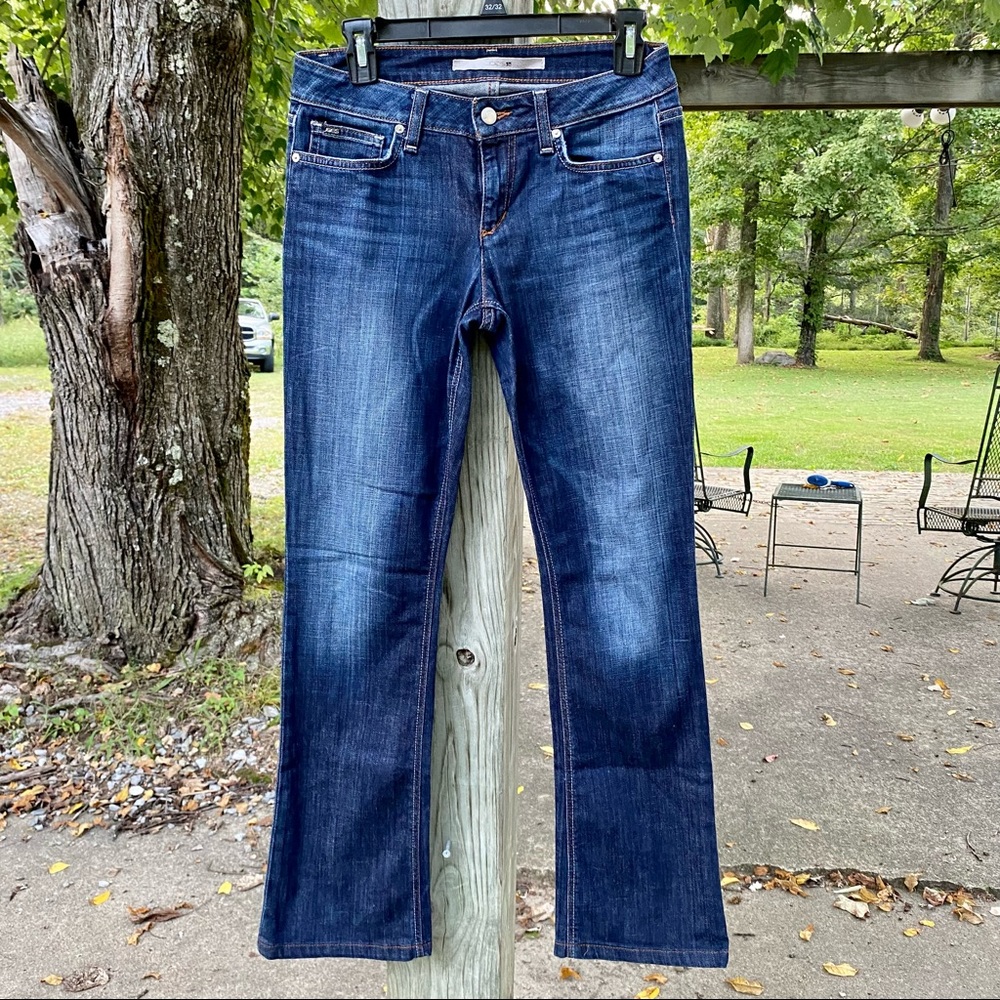 Joe's Jeans Dark Blue Straight-Leg Jeans